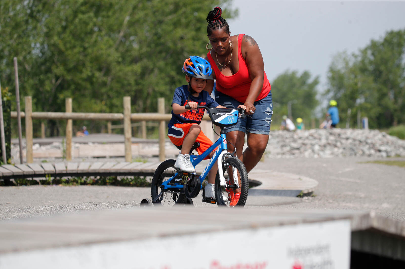 bicycle riding